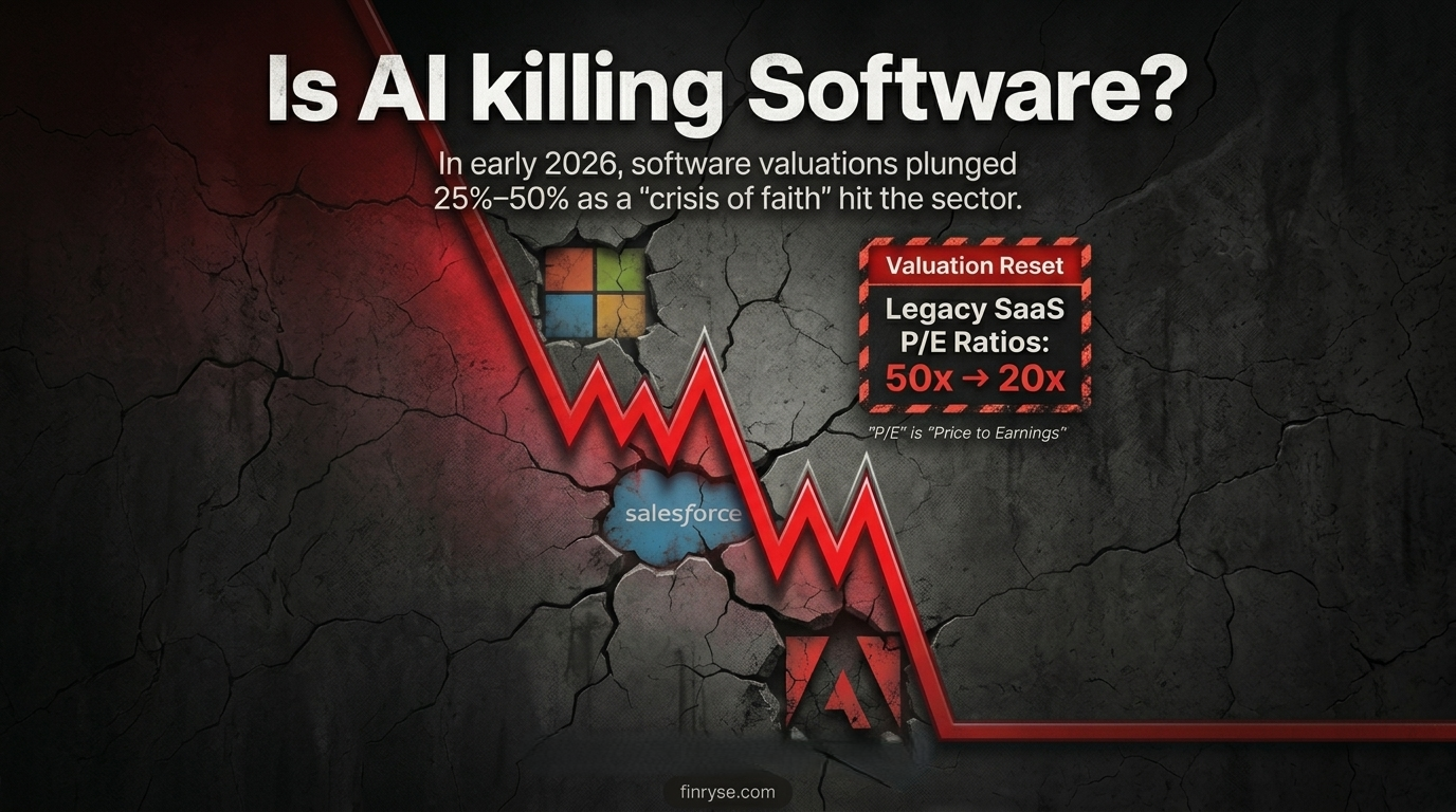 The 2026 Software Apocalypse — SaaS repricing overview